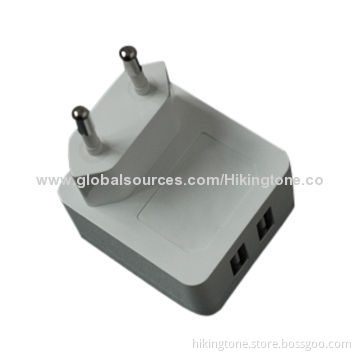 New fashionable 5V 3.4A travel charger for iPhone/iPad